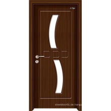 Beliebte Design PVC Tür mit hochwertigem Holz